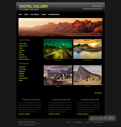iT Digital Gallery - Шаблон для WordPress